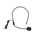 Portable Headset Microphone Wired 3.5mm Moving Flexible Earphone Dynamic Jack Mic For Loudspeaker Tour Guide Teaching Lecture