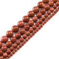 Natural Gem Stone Bead Gold Sand Stone 4 6 8 10 12mm Pick Size Sandstone Round Beads Loose Spacer Charm Bead For Jewelry Making