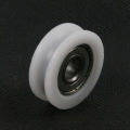 1pcs U groove sliding door wheel 8x30x10mm POM caoted with 608zz