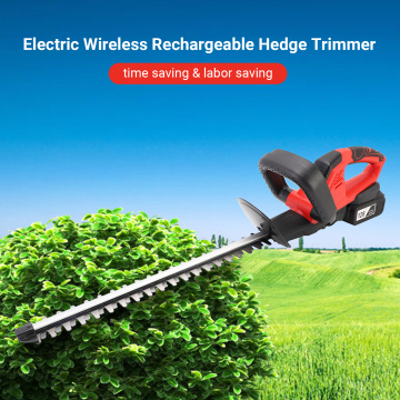 Electric Wireless Hedge Trimmer Garden Tool Electric Pruner Cordless Hedge Trimmer Rechargeable Hedge Shearing Machine Tools