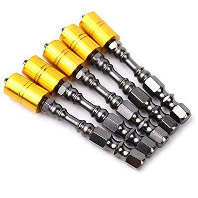 1set Strong Magnetic Screwdriver Bit Set 65Mm Phillips Electric Screwdriver Bits For Plasterboard Drywall Screw Driver