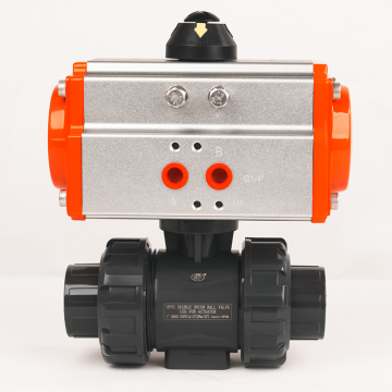 UPVC Pneumatic air operated Ball Valve