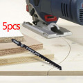 5 pcs/set Jig Saw Blades 74mm Clean Cutting 5 Pcs For Wood PVC Fibreboard Reciprocating Saw Blade Power Tools Accessories