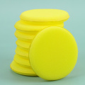 6PCS Car Waxing Sponge Soft Yellow Sponge Pad Buffer Detailing Care Wash Clean Car Waxing Polish Sponge