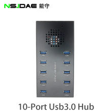 10-Port USB 5Gbp high-speed transmission
