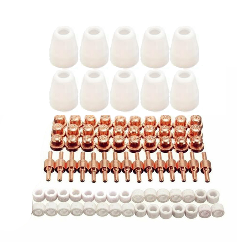 85Pcs 40A Air Plasma Cutter Consumables Extend Set For PT-31/LG-40 Torch CUT-50D