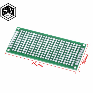 1PCS Great IT 3cm x 7cm Double Side prototype pcb 3*7 Proto Board