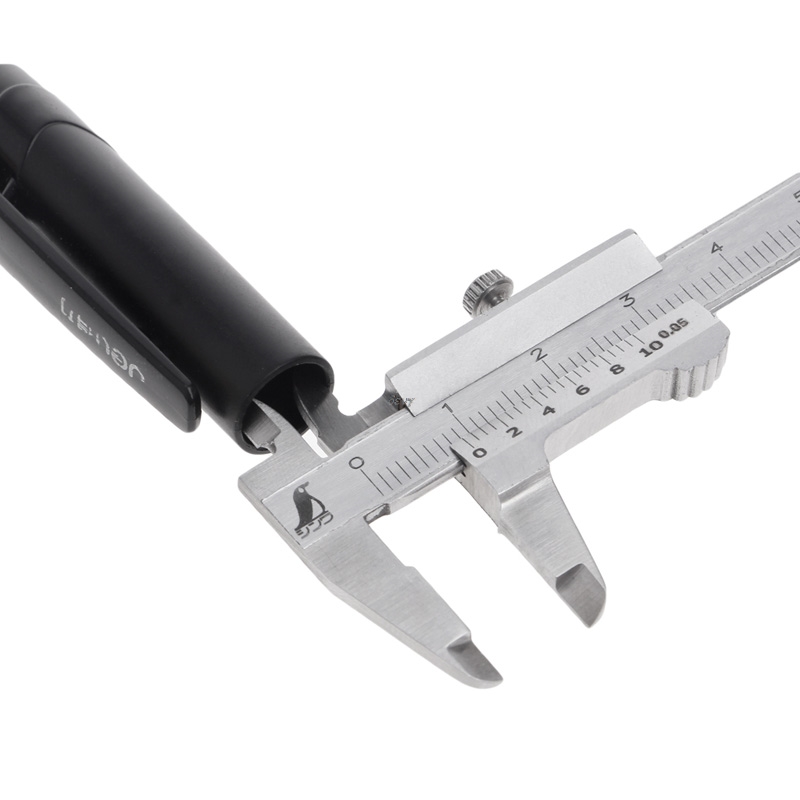 Mini Vernier Caliper 0-70mm Guage Pocket Stainless Hardened Metric Machinist G8TB