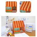 Folding Up Playhouse Dessert House Game Tent Kids/Baby Ball Pit Indoor & Outdoor Toy - Orange