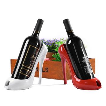 High Heel Shoe Wine Bottle Holder Stylish Wine Rack Gift Basket Accessories Home Table decor Display Stand Wedding Ornament