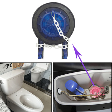 Toilet Drain Rubber Flap Parts Bathroom Old Fashioned Closure Ball Leather Shoot Plug Water Tank Seal Cover Accessories Durable