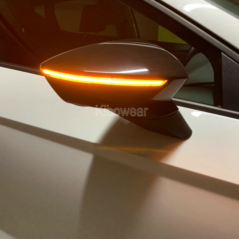 Dynamic Blinker for Seat Leon III 5F ST FR Cupra Arona KJ7 Ibiza 6F LED Turn Signal Mirror Indicator light 2013 2017 2018 2019