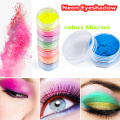 1PC Hot Sale Beauty Colorful Multi-color Glitter Shimmer Shining Matte Mineral Neon Eyeshadow Loose Powder Pigment Makeup