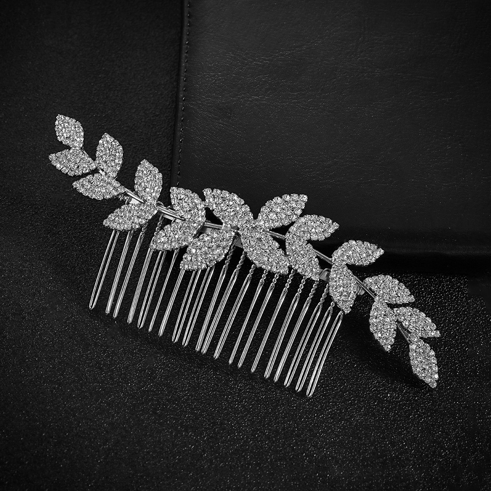 Mix Style Elegant Crystal Pearl Flower Hair Jewelry Wedding Hair Accessories Hair Comb Bridal Hair Clips tiara hair ornaments