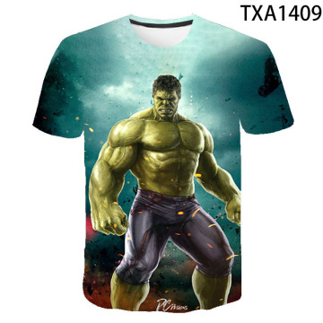 2020 New Summer Hulk 3D T Shirts Casual Fashion Boy Girl Kids Short Sleeve Men Women Children Printed T-shirt Cool Tee Tops