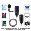 UHF Lavalier Lapel Wireless Microphone Recording Vlog Youtube Live Interview for iPhone iPad PC Android DSLR microphone