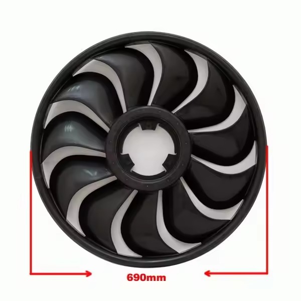 Plastic fan blade8