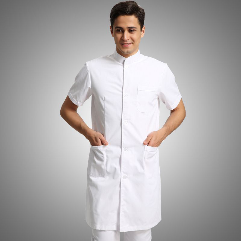 Medical-Robe-summer-lab-coat-clinical-experiment-men-medical-uniforms-pharmacy-hospital-doctor-coat-White-coats