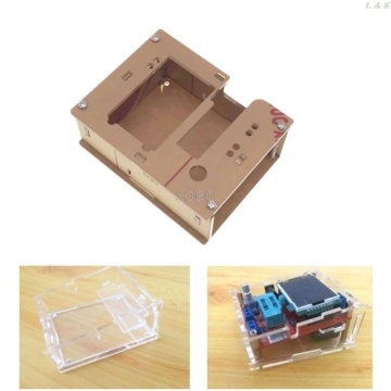 Acrylic Case Shell fr GM328 Transistor Tester TFT Diode LCR ESR Meter PWM Square M13 dropship