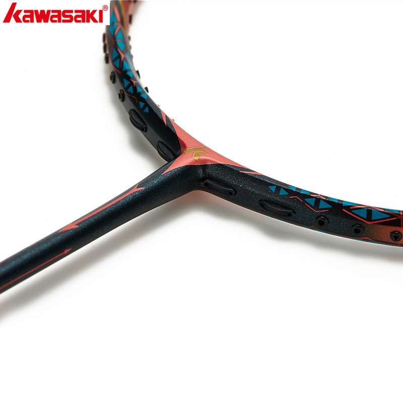 Kawasaki Badminton Racket Master Mao And Mao 18 II WOVEN-Ti Technology Badminton Racquet For Senior Players With Badminton Bag