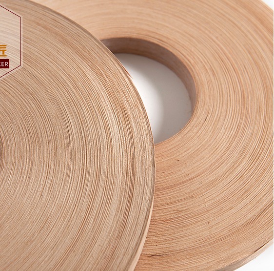 100meters/roller Width:20mm Thickness:0.5mm Natural Cherry Wood Skin Edge Banding
