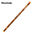 C/D/E/F/G Key Bamboo Flute with Red Line Musical Instruments Traditional Handmade Chinese Woodwind Instrument Easy to Learn
