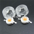 50pcs 1W 3W mini LED Lens 13mm 30 Degree Needn't Holder Convex IR LED Power lenses Reflector Collimator