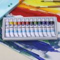 12ml 12/24 Colors Professional Gouache Paint Premium Water Color Pigment for Artist Painting Drawing Art Supplies