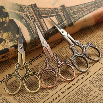 Retro Scissors Antique Thread Cutter Vintage Scissors Embroidery Cross Stitch Sewing Stainless Steel Scissors Tailor Scissors