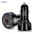 Quick Charge 3.0 Fast Charging 4 USB Car Charger For Samsung Xiaomi Car-Charger For iPhone 11 XR 8 QC 3.0 Mobile Phone Chargers