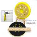 1 Pcs 5Inch 125MM 8-Hole Back-up Sanding Pad Hook and Loop Sander Backing Pad for Electric Grinder Power Tools Accessories