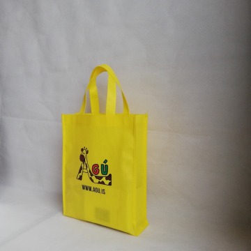 Wholesales 1000pcs/lot Tote Bags Custom Shopping Bags with Logo Non Woven Vertical Bags Recyclable with Colorful Logo Eco Bags