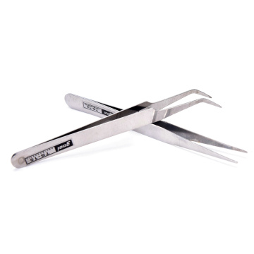 2Pcs/set Stainless Steel Women Lady Hair Removal Eyebrow Tweezer Beauty Makeup Tools