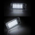 2Pcs/Pair 18 LED 6500K License Number Plate Light Lamp Vehicle Car Light For A3 S3 A4 S4 A6 C6 A8 S8 Q7 Car Styling Accessories