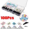 100/150pcs Heat Shrink Tubing Electrical Insulation Shrinkable Tubes 2:1 Electrical Wire Cable Wrap Assortment Sleeve Kit