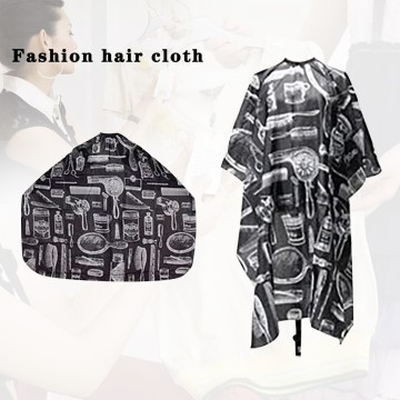 Professional products Pattern Cutting Hair Waterproof Cloth Salon Barber Cape Cover Hairdressing Hairdresser Apron Haircut #R20