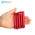 4pcs Outdoor Aluminum Tent Wind Stopper Tent Rope Adjust Stick Stopper Camping Tent Buckle Adjustment Buckles
