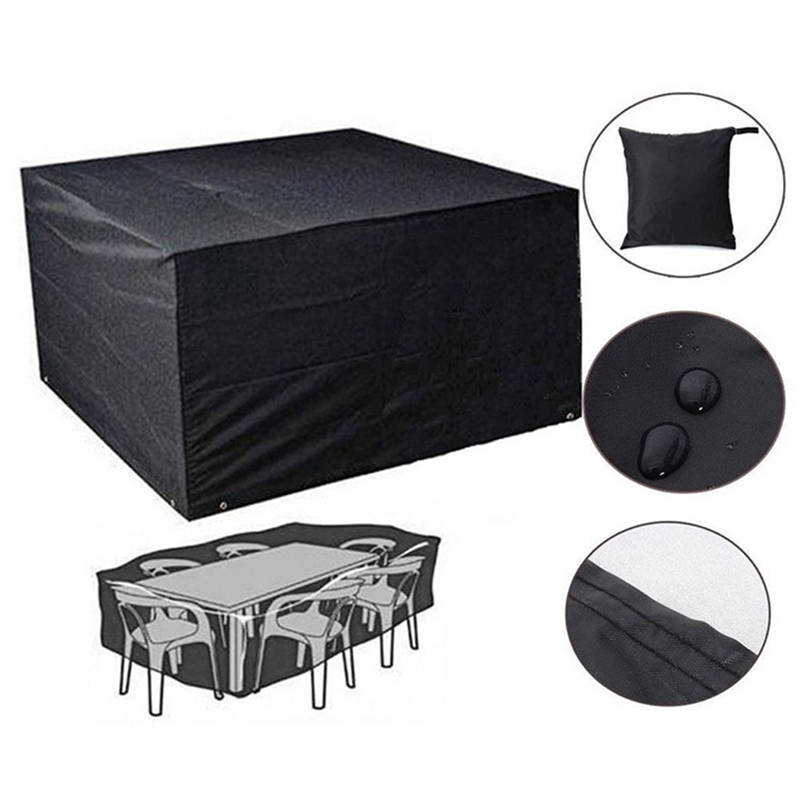 Waterproof Outdoor BBQ Table Chair Cover Garden Patio Furniture Cover Anti Dust Rain Proof BBQ Accessories