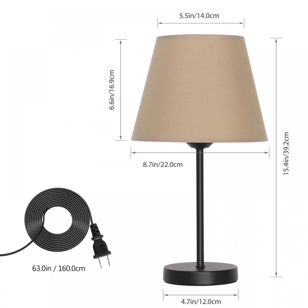 Bedside Nightstand Table Lamp