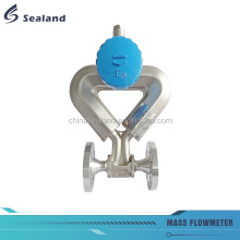 High pressure hydraulic oil flow meter