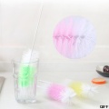 Drop Ship&Wholesale 2Pcs Baby Nipple Bottle Brush 360 Degree Cleaner 30cm Nylon Cleaning Brushes May06