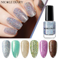 NICOLE DIARY Water Based Nail Polish Pearl Shimmer Series Nail Art Varnishes Mattes Nail Art Lacquers Decoration