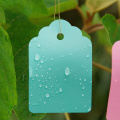 100 Pcs/set Reusable Gardening Labels Signs Waterproof Strip Line Plastic Plant Hanging Tags Garden Products Supplies 5 Colors