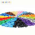 Aquaryta 900pcs Building Blocks Round Tile 1x1 Compatible with 98138 DIY Educational Bricks Figure Creative DIY Toy Kids Gifts