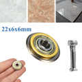 22*6*6mm Rotary Bearing Wheel Replacement For Cutting Machine Tile Ceramic Cutter Spare Accessories Tungsten Carbide