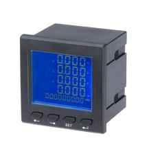 LED display ammeter for three phase