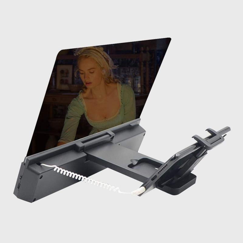12 inch HD Mobile Phone Screen Folding Magnifier HD Video Amplifier vn5f