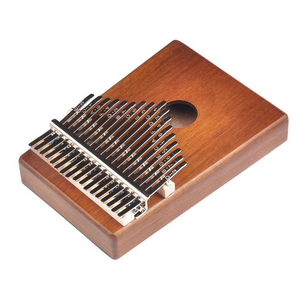 17 Keys Kalimba Acacia Wood Thumb Finger Piano Mbira Musical Instrument Gift Lightweight Portable Music Element