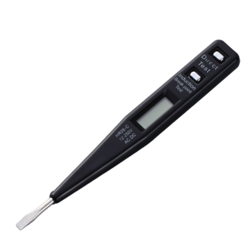 Electric Indicator Voltage Meter Tester Pen Digital Voltmeter 12V-250V Socket Wall AC/DC Power Outlet Detector Sensor Tester Pen