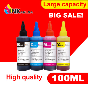 INKARENA Refilled ink Replacement for hp 122 122XL Deskjet 1050A 2050 2050A 3000 3050 3050A 1510 Printing 400ML Dye Refill kit
